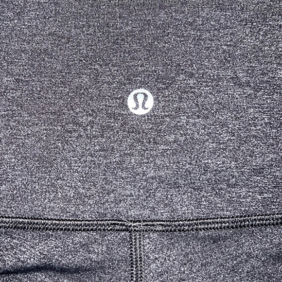 Lululemon 7/8 Gray Leggings Sz 4 - Picture 1 of 6
